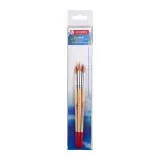 Aquarellpinselset 3 Rund - Polyester