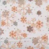 Aurelio Stern Set 14,8x14,8cm Transparentpapier Classic Christmas creme / braun