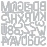 Sizzix 2-D Texture Fades Embossing Folder W/35PK Thinlits Set - Vault Side-Order Letterboard By Tim Holtz