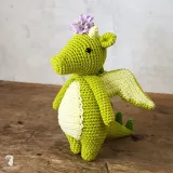 Amigurumi H�kelset Doris Dragon 18cm