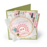 Sizzix Bigz Stanze by Eileen Hull Embroidery Hoop