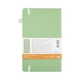 Gepunktetes Notizbuch mit Hardcover 13x21 cm Blasse Patina