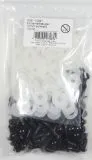 Sicherheitsaugen 10mm schwarz 100 St�ck