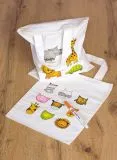 Bastel-Set Stoff bemalen „Animals & Zoo“ Kindertaschen