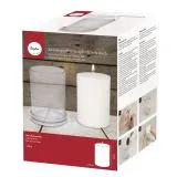 Kerzengie�form,zylindrisch flach, 10cm �