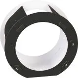 Rundlaternen-Zuschnitt | � 22 cm 12 cm, 400 g/m�, schwarz