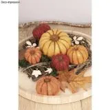 Styropor-K�rbis 11x10cm