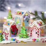 Kreativ Set B�gelperlen - Weihnachtshaus