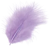 Marabu-Federn 10cm 10 St�ck flieder