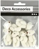kleine Teddyb�ren 4x2,5cm 6 St�ck