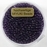 Miyuki Beads 2,2mm 12g transparent purple velvet