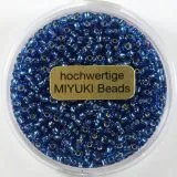Miyuki Beads 2,2mm 12g silverlined turquoise