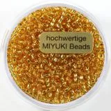 Miyuki Beads 2,2mm 12g silverlined light colorado topas