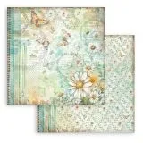 Daisy Art 12x12 Inch Paper Pack by Sara Alcobendas