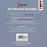 350 Origami-Block Japanische Motive