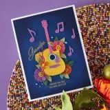 Spellbinders Cutting Dies - Mini Guitar