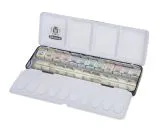 HORADAM Aquarell Malkasten Metall 12 x 1/2 N�pfchen + Leerschiene