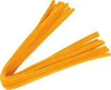Chenilledraht 50cm 8mm 10 St�ck maisgelb