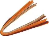 Chenilledraht 50cm 8mm 10 St�ck Mix natur-orange