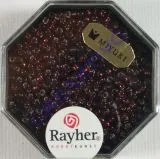 Premium-Rocailles, 2,2 mm � mit Silbereinzug klassikrot (Restbestand)