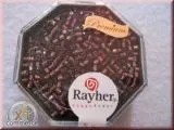 Delica-Rocailles, 2,2 mm � transparent Rainbow, violett