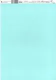 Bastelkarton Happy Papers Streifen DIN A4 hellblau (eher mintfarben)