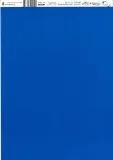 Bastelkarton Happy Papers Streifen DIN A4 mittelblau