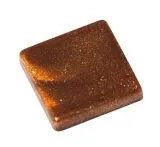 Acryl-Mosaik, 1x1 cm, metallic, brill.bronze (Restbestand)