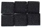 Acryl-Mosaik, 1x1 cm, metallic, obsidian