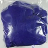 Reine Schurwolle Kammzug Beutel 50g lila