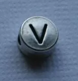 Rockstars Metall-Perle V 7mm