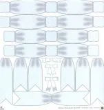 Rayher Scrapbooking Papier White & Light Blue Dots - Big Bows