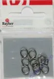Rayher Spaltringe 7mm 10 St�ck silber