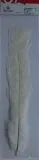 Straussenfeder 30cm 1 St�ck weiss