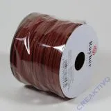 Papierkordel mit Draht 2mm 25m-Rolle rot