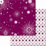 Premium Glitter Scrapbook paper Traum 55