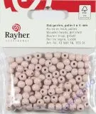 Rayher Holzperlen FSC, poliert 6mm 115St ros�