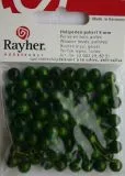 Rayher Holzperlen FSC, poliert 8mm 82St gr�n