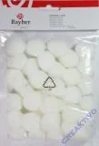 Pompons 25mm 35 St�ck wei�