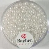 Wachsperlen 3mm 300St wei�