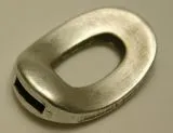 Rockstars Metall-Verschluss-Zierelement 35mm innen 2,5x9mm