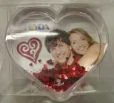 Schneekugel Flitterherz