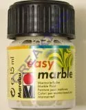 Easy marble Marmorierfarbe 15ml wei�