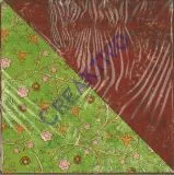 Florentine Faltbl�tter Paradiso 10x10cm 65 Blatt gr�n/rot