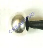 Pracht Endst�ck platin antik rund 6x4mm