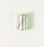 Pracht Endst�ck platin antik zylindrisch 5,6x4mm