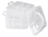 Rayher Sortierbox mit Tragegriff 3x6 F�cher