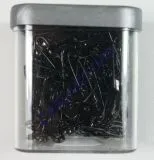 Sicherheitsnadeln schwarz 218 St�ck 50g 28mm