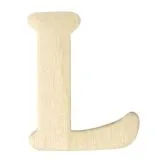 Holz-Buchstabe 4cm L
