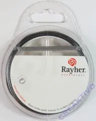Rayher Satinband 3mm 10m silber
